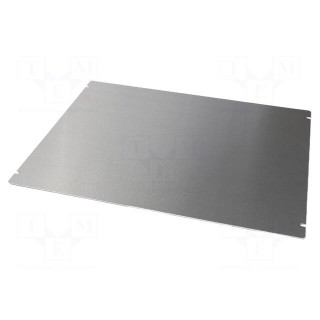 Mounting plate | steel | Series: 1444 | natural