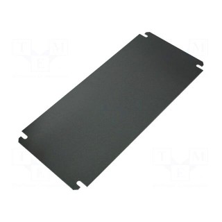 Mounting plate | steel | W: 148mm | L: 338mm | Thk: 1.5mm | Plating: zinc