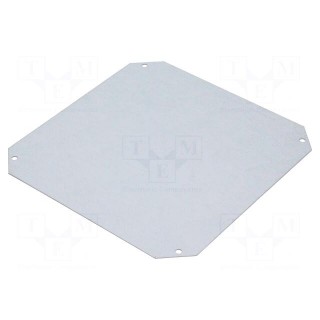 Mounting plate | zinc-plated steel