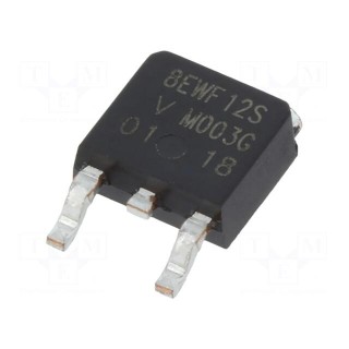 Diode: rectifying | SMD | 1.2kV | 8A | 270ns | DPAK | Ufmax: 1.3V | Ir: 4mA