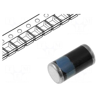 Diode: rectifying | SMD | 600V | 1A | Package: reel,tape | MELF | Ifsm: 30A
