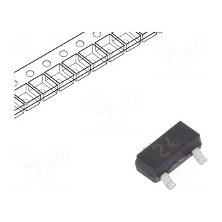 Diode: rectifying | SMD | 100V | 215mA | 4ns | Package: reel,tape | SOT23