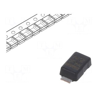 Diode: rectifying | SMD | 1kV | 1.5A | 1.8us | DO219AB,SMF | Ufmax: 1.1V