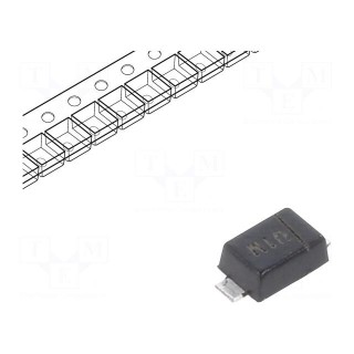 Diode: rectifying | SMD | 1kV | 1A | 75ns | SOD123F | Ufmax: 1.7V | Ifsm: 25A