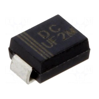 Diode: rectifying | SMD | 1kV | 2A | 75ns | SMB | Ufmax: 1.7V | Ifsm: 30A