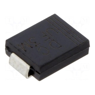 Diode: rectifying | SMD | 1kV | 3A | 100ns | SMC | Ufmax: 1.7V | Ifsm: 100A