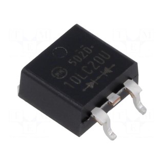 Diode: rectifying | SMD | 200V | 10A | 35ns | STO220 (SC83 similar)