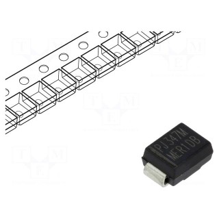 Diode: rectifying | SMD | 200V | 1A | 35ns | SMB | Ufmax: 0.95V | Ifsm: 35A
