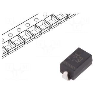 Diode: rectifying | SMD | 200V | 1A | SMAJ | Ufmax: 1.1V | Ifsm: 30A