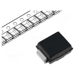Diode: transil | 600W | 14.4÷16V | unidirectional | ±5% | DO214AA