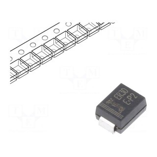 Diode: rectifying | SMD | 200V | 3A | 35ns | SMB | Ufmax: 0.9V | Ifsm: 112A