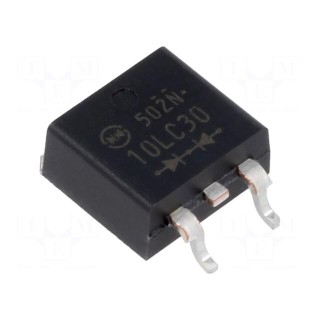 Diode: rectifying | SMD | 300V | 10A | 30ns | STO220 (SC83 similar)