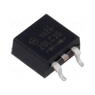Diode: rectifying | SMD | 300V | 20A | 30ns | STO220 (SC83 similar)