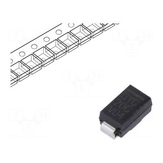 Diode: rectifying | SMD | 400V | 1.5A | 75ns | DO214AC,SMA | Ufmax: 1.4V