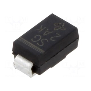 Diode: rectifying | SMD | 400V | 1A | 1.8us | DO214AC,SMA | Ufmax: 1.1V