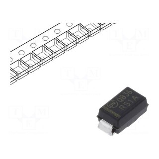 Diode: rectifying | SMD | 50V | 1A | 150ns | SMA | Ufmax: 1.3V | Ifsm: 30A