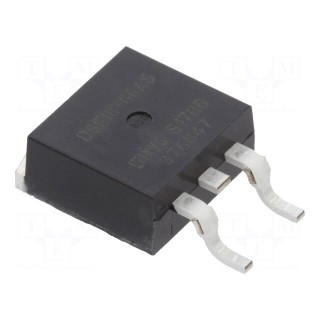 Diode: rectifying | SMD | 600V | 8A | 35ns | TO263AB | Ufmax: 1.3V | 50W