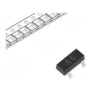 Diode: rectifying | SMD | 75V | 215mA | 4ns | Package: reel,tape | SOT23