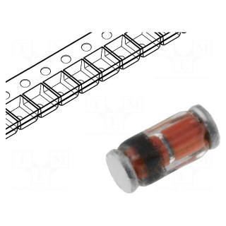 Diode: switching | SMD | 200V | 0.25A | 50ns | MELF quadro | Ufmax: 1V