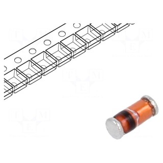 Diode: switching | SMD | 75V | 0.3A | 2ns | MiniMELF,SOD80 | Ufmax: 1V