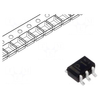 Diode: switching | SMD | 80V | 25mA | 4ns | SOT353 | Ufmax: 0.9V | 150mW