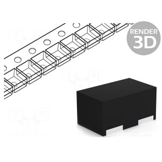 Diode: Schottky rectifying | SMD | 30V | 0.2A | 5ns | DFN2 | reel,tape