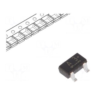 Diode: switching | SMD | 85V | 100mA | 4ns | SOT346 | Ufmax: 1.2V | Ifsm: 2A
