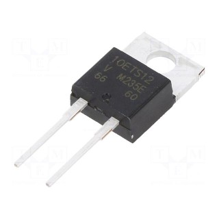 Diode: rectifying | THT | 1.2kV | 10A | tube | Ifsm: 135A | TO220AC
