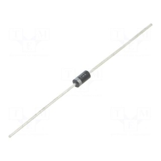 Diode: rectifying | THT | 1.2kV | 1A | reel,tape | Ifsm: 20A | DO41 | 75ns
