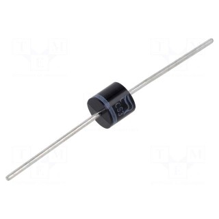 Diode: rectifying | THT | 1.2kV | 6A | Ammo Pack | Ifsm: 400A | P600 | 1.5us