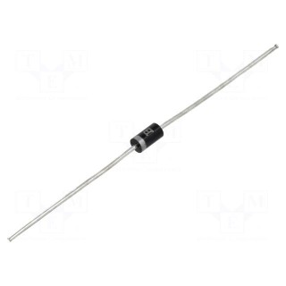 Diode: rectifying | THT | 1.3kV | 1A | Ammo Pack | DO41 | Ufmax: 1V | Ir: 5uA