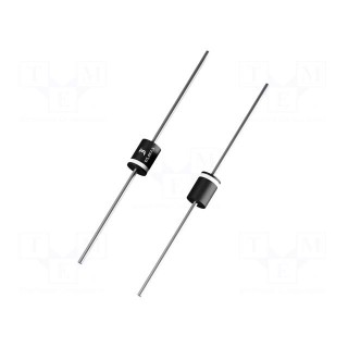 Diode: transil | 1.5kW | 56V | 19.5A | unidirectional | DO201