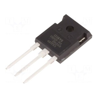 Diode: rectifying | THT | 1.6kV | 25A | tube | Ifsm: 300A | TO247-3 | 160W