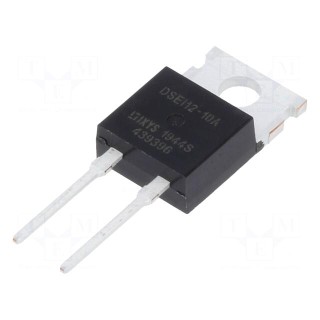 Diode: rectifying | THT | 1kV | 12A | tube | Ifsm: 75A | TO220AC | 78W | 50ns