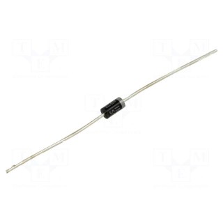 Diode: rectifying | THT | 1kV | 1A | Ammo Pack | DO41 | Ufmax: 1V | Ir: 5uA