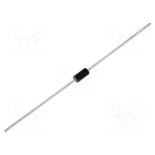 Diode: rectifying | THT | 1.8kV | 1A | Ammo Pack | Ifsm: 27A | DO41 | 1.5us