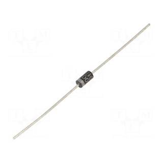 Diode: rectifying | THT | 1kV | 1A | Ammo Pack | Ifsm: 30A | DO41 | Ufmax: 1V