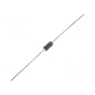 Diode: rectifying | THT | 1kV | 1A | Ifsm: 30A | DO41 | Ufmax: 1.1V