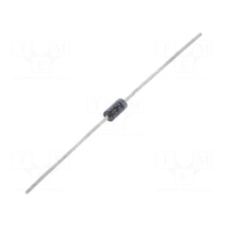 Diode: rectifying | THT | 1kV | 1A | Ifsm: 30A | DO41 | Ufmax: 1.1V | Ir: 5uA