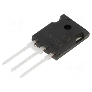 Diode: rectifying | THT | 1kV | 20A | Ifsm: 550A | MTO3PV (TO247AD)