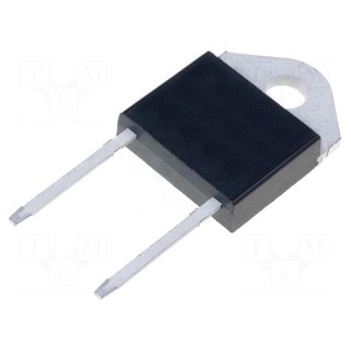 Diode: rectifying | THT | 1.2kV | 15A | tube | Ifsm: 200A | DOP3I | 53ns