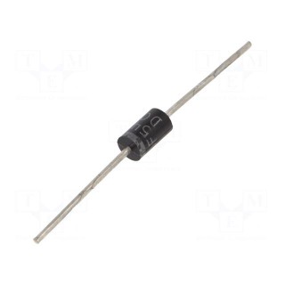 Diode: rectifying | THT | 1kV | 3A | Ifsm: 150A | DO27 | Ufmax: 1.7V | 100ns