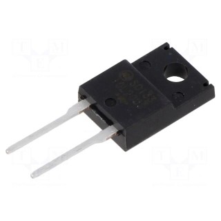 Diode: rectifying | THT | 200V | 10A | Ifsm: 200A | FTO220G | Ufmax: 0.96V