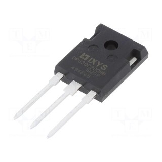 Diode: rectifying | THT | 200V | 2x15A | tube | Ifsm: 240A | TO247-3 | 90W