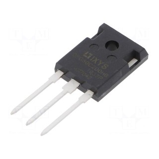 Diode: rectifying | THT | 200V | 30Ax2 | tube | Ifsm: 360A | TO247-3 | 160W