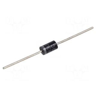 Diode: rectifying | THT | 200V | 3A | Ammo Pack | Ifsm: 150A | DO27 | 50ns