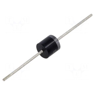 Diode: rectifying | THT | 200V | 6A | reel,tape | Ifsm: 400A | P600 | Ir: 1mA