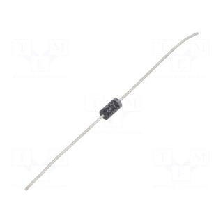 Diode: rectifying | THT | 2kV | 0.5A | Ifsm: 20A | DO41 | Ufmax: 1.8V | 300ns