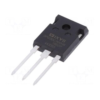 Diode: rectifying | THT | 300V | 2x15A | tube | Ifsm: 240A | TO247-3 | 90W