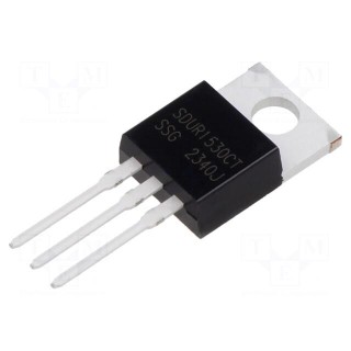 Diode: rectifying | THT | 300V | 8Ax2 | tube | TO220AB | Ufmax: 1.3V | 45ns